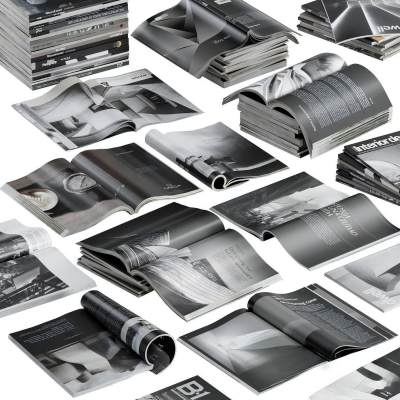 书籍3D模型下载